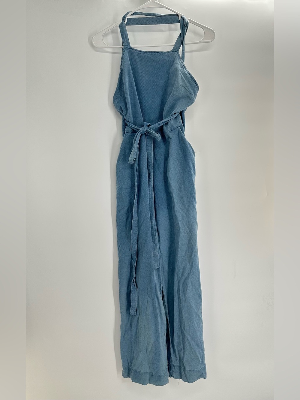 Marine Layer Tess Jumpsuit in Light Indigo Size 8 - Picture 2 of 10
